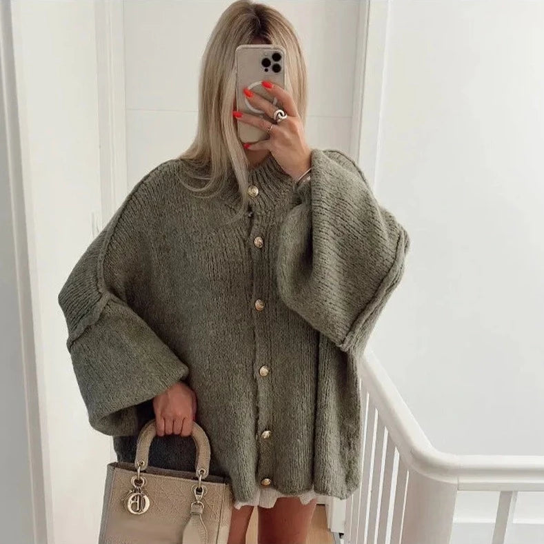 Zoe's cardigan sweater